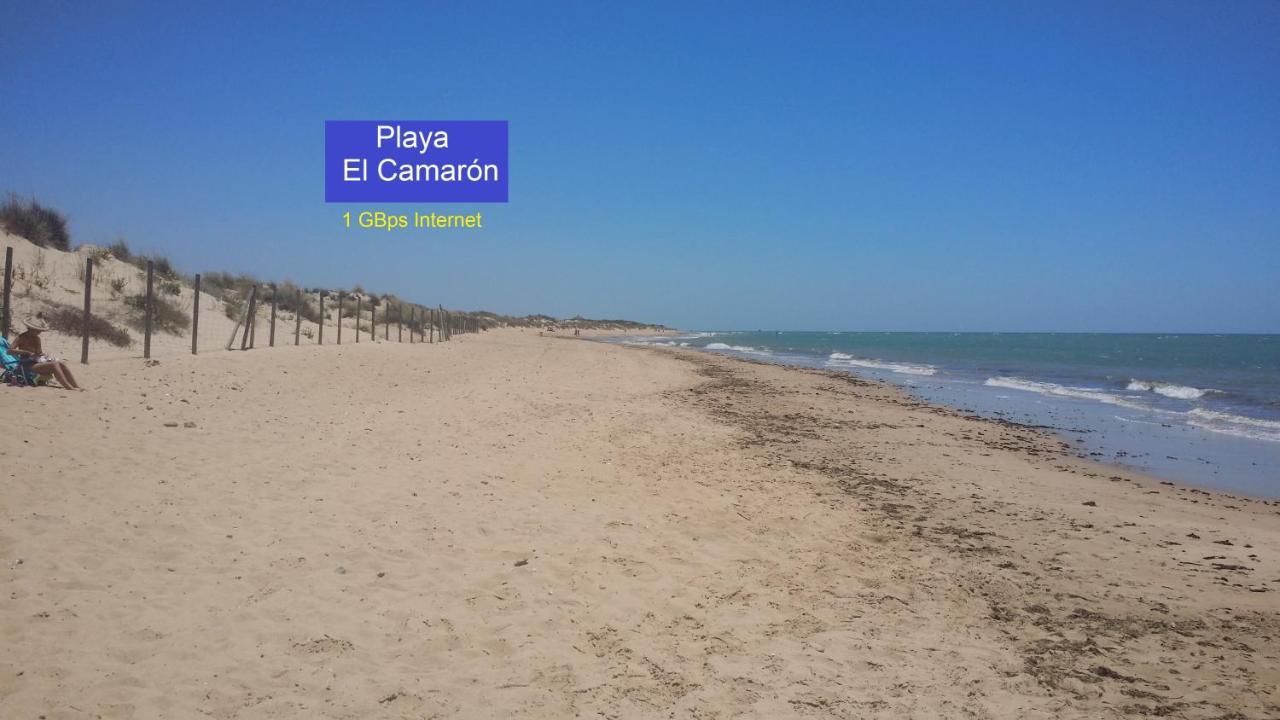 La Pavona 11 - 1ª Linea De Playa Chipiona Villa Dış mekan fotoğraf